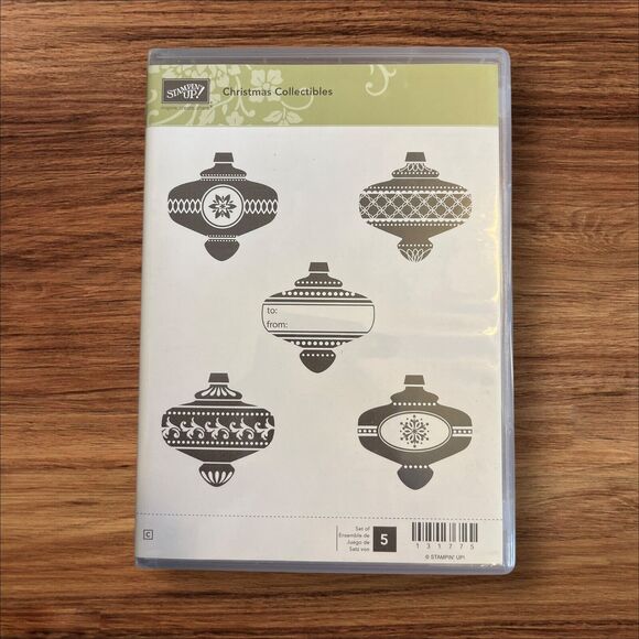 Stampin' Up Christmas Collectibles Ornaments Stamp Set #131775 - Picture 1 of 2